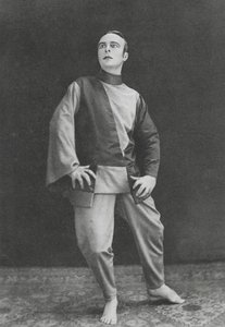 Rudolf von Laban, osztrák táncos (fekete-fehér fotó) alkotó: Ruben Sobol