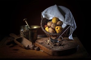 Rusztikus terméses csendélet