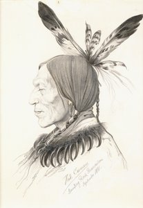 Heu-Topa, Négy szarv vagy Jagoo, A mesemondó, a Hunkpapa sziúk főnöke alkotó: Rudolf Cronau
