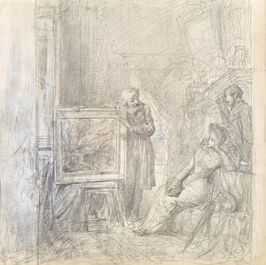 Egy stúdióban alkotó: Rudolf Hausleithner