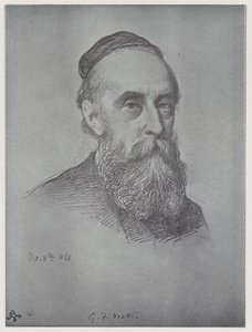 George Frederick Watts (litho) alkotó: Rudolf Lehmann