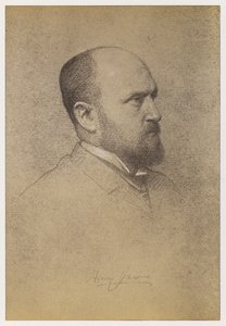 Henry James (litho) alkotó: Rudolf Lehmann