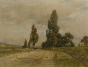 Utca Deutsch-Altenburg közelében, a Török-hegy lábánál