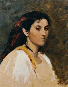 Egy római nő feje alkotó: Rudolf Schick