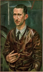 Bertolt Brecht von Rudolf Schlichter