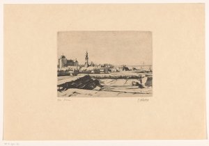Veere (eredeti cím az objektumon) alkotó: Rudolf Schönberg (signed by artist)