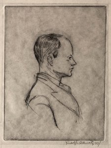 Portré. alkotó: Rudolf Schwartz