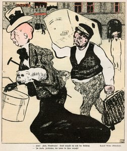 "A hölgy és a portás", 1898 alkotó: Rudolf Wilke