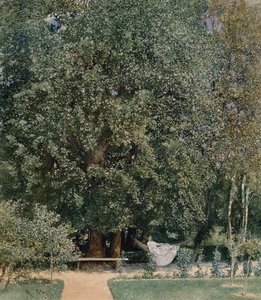 A teplizi fürdőparkból alkotó: Rudolf von Alt