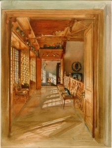 Lépcsőház alkotó: Rudolf von Alt