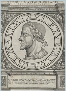 Maximinus Thrax római császár (nyomtatás)