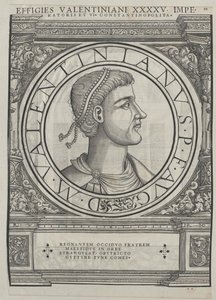 II. Valentinianus római császár (nyomtatás)
