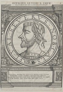 Libius Severus nyugat-római császár (nyomtatás)