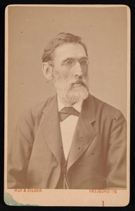 Alexander von Frantzius portréja 1821-1877, 1876. alkotó: Ruf and Dilger