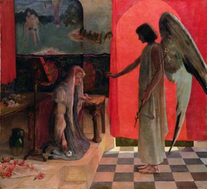 Az Angyali üdvözlet, 1893 körül (olaj, vászon)