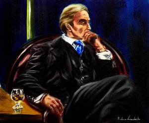 Late Night V, 2024 (olaj, vászon)