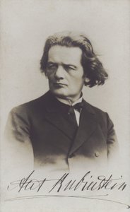 Anton Rubinstein orosz zeneszerző, karmester és zongoraművész (f/w fotó) alkotó: Russian Photographer (after)