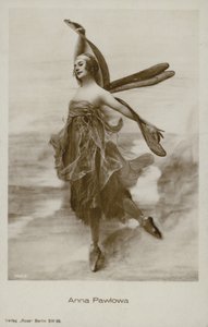 Anna Pavlova, orosz primabalerina (f/w fotó) alkotó: Russian Photographer