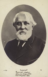 Ivan Turgenyev (1818-1883) orosz regényíró, novellaíró és drámaíró alkotó: Russian Photographer