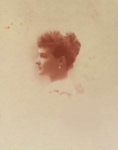 Marie Pavlovna de Russie – Mária Pavlovna orosz nagyhercegnő (1854-1920), névtelen. Ezüst zselatin fotózás alkotó: Russian Photographer