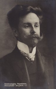 Alexander Skrjabin portréja