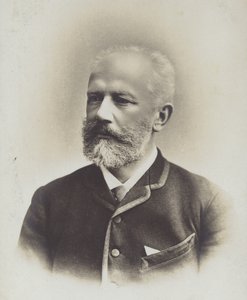 Pjotr Iljics Csajkovszkij portréja alkotó: Russian Photographer