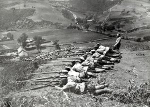 Orosz csapatok az orosz-japán háború alatt, 1904 alkotó: Russian Photographer
