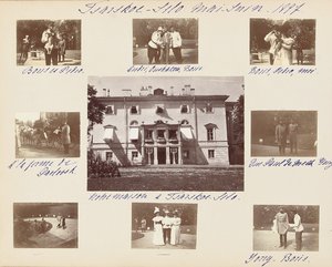 Az orosz császári család, oldal egy fényképalbumból, 1897-99 körül (f/w fotó) (lásd még: 487673-80) alkotó: Russian Photographer
