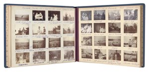 Az orosz császári család, oldal egy fényképalbumból, 1897-99 körül (f/w fotó) (lásd még: 487673-80) alkotó: Russian Photographer