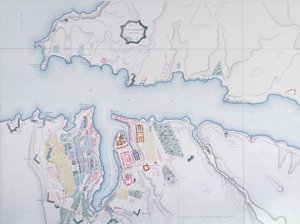 Szevasztopol térképe, 1854