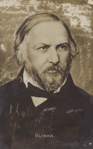 Mihail Ivanovics Glinka orosz zeneszerző (1804-1857) alkotó: Russian School