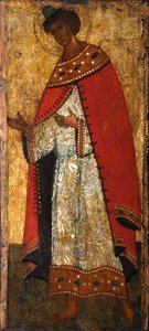 Gleb szent herceg, 15. század. alkotó: Russian icon.
