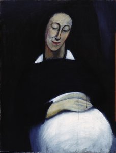 Alvó nő (olaj, vászon) alkotó: Ruth Adams