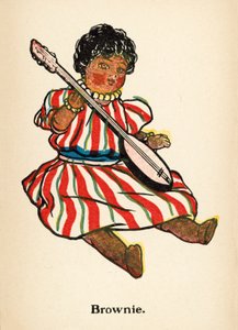 Dollik: Brownie (színes litho) alkotó: Ruth Cobb
