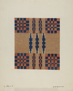 Takaró részlet alkotó: Ruth M. Barnes