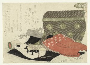 A brokáthéj Nishikigai (cím a tárgyon) Versek összehasonlító játéka (sorozat címe) Kasen awase (sorozat címe az objektumon) alkotó: Ryuryukyo Shinsai