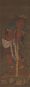 Fudo Myoo kísérője, 14. század alkotó: Ryushu Shutaku