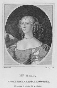 Mrs. Hyde, utána Lady Rochester (metszet)