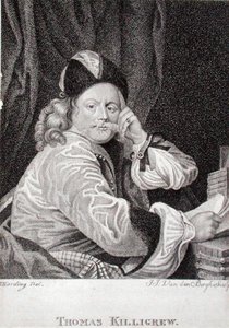 Thomas Killigrew (1612-83), metszett J.J. Van den Bergh (metszet) alkotó: S. (after) Harding