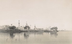 95. Fouah, a Níluson, 1843. alkotó: Sabatier