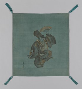 Fukusa ajándékborító, Japán, késő Edo időszak 1789-1868, 19. század eleje alkotó: Saeki Ganryô