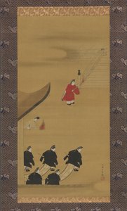 A tizenkét hónap tevékenységei Tsukinami-e, 1790-es évek vége. alkotó: Sakai Hoitsu