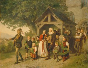 Az aranylakodalom, 1857 alkotó: Salentin