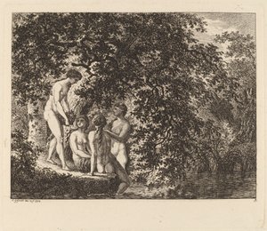 Gyümölcskosarat cipelő lány, 1770.