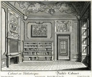 könyves szekrény alkotó: Salomon Kleiner
