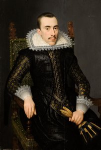 Egy férfi portréja, valószínűleg Walterus Fourmenois (1596-1653)
