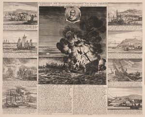Címoldal illusztráció Willem Isbrandtsen Bontekoe utazása Kelet-Indiába