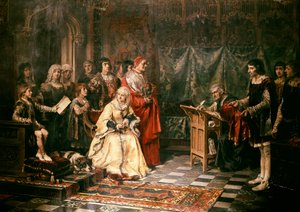Don Juan osztrák (1545-1578), a Habsburg család spanyol hercege, V. Károly törvénytelen fia édesanyja, Barbara Blomberg (1527-1597) mellett. Olajfestmény. Madrid, Prado Múzeum.