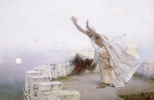 A reggeli ima, alkotó: Salvador Viniegra y Lasso de la