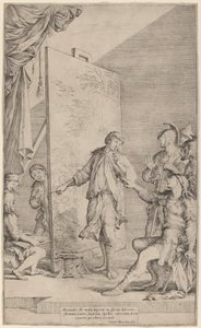Sándor az Apelles Stúdióban alkotó: Salvator Rosa